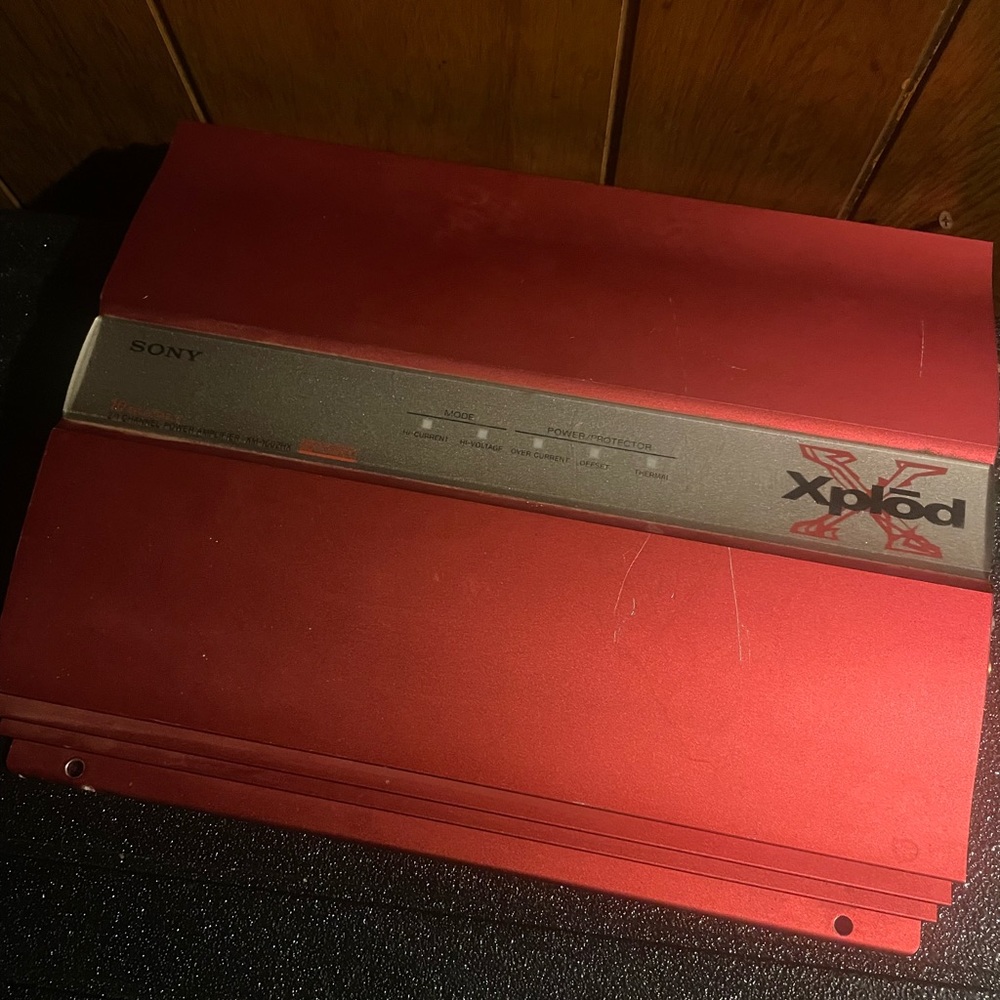 Sony explode amp